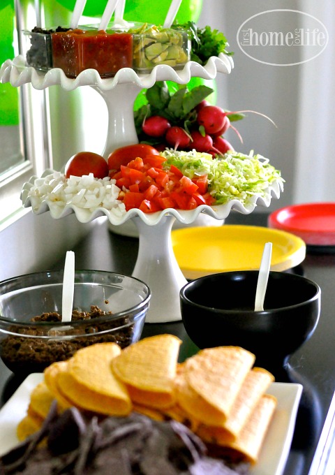 taco bar via firsthomelovelife.com