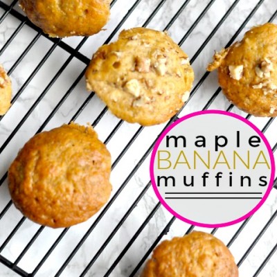 Maple Banana Muffins