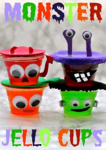 Monster Jello Cups