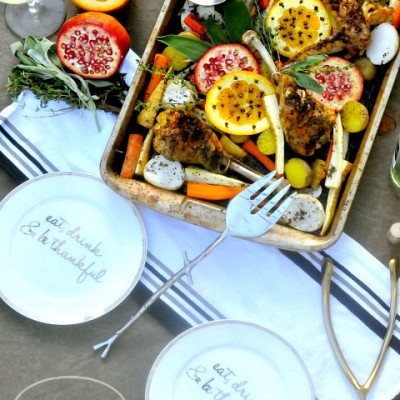 Sheet Pan Turkey with Root Vegetables