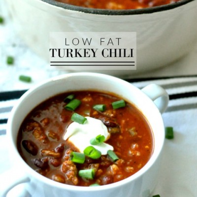 Low Fat Turkey Chili