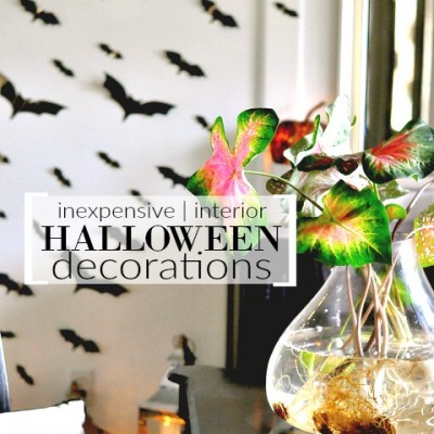 Inexpensive Interior Halloween Decorations