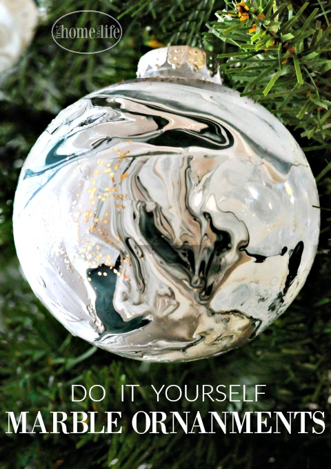 Diy Marble Ornaments First Home Love Life