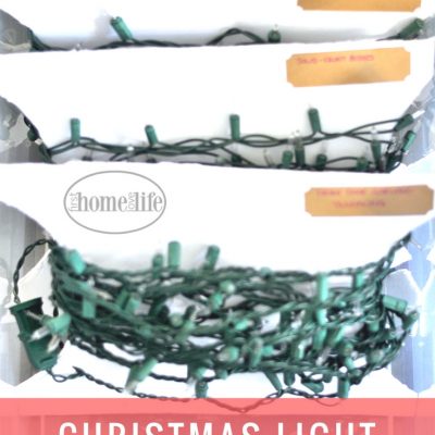 Best Free Way To Organize Christmas Lights