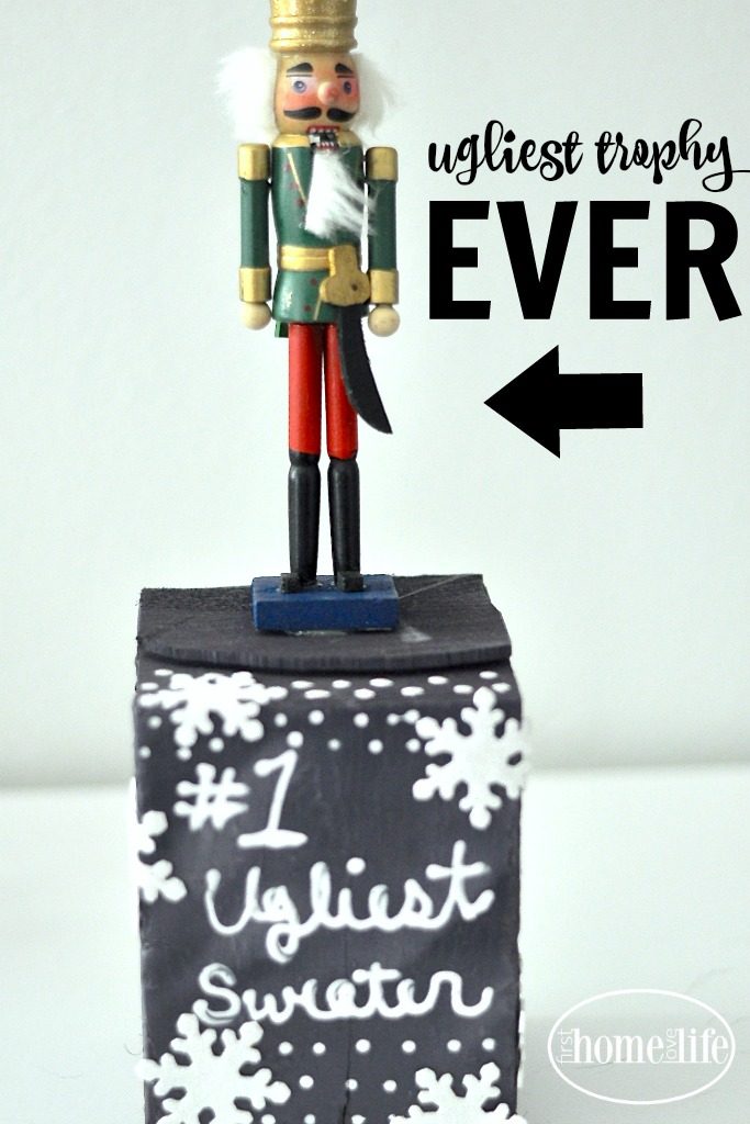 Diy ugly christmas sweater trophy store