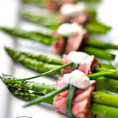 Filet Mignon Wrapped Asparagus