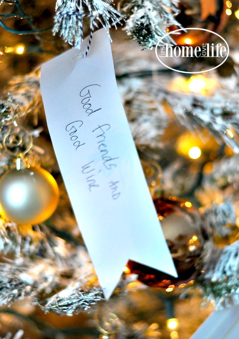 Start a new holiday tradition in your home by creating a gratitude tree via firsthomelovelife.com