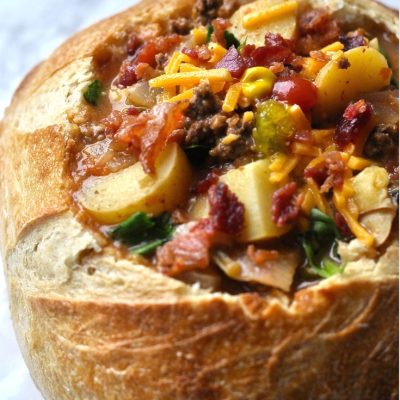 Bacon Cheeseburger Soup