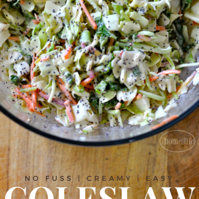 Creamy Sweet Coleslaw