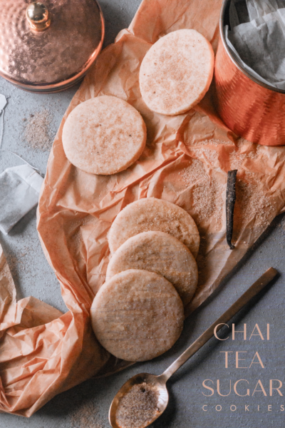 Chai tea sugar cookie recipe via firsthomelovelife.com