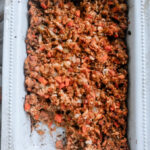 Chicken sausage and Apple stuffing Thanksgiving/Christmas side dish
