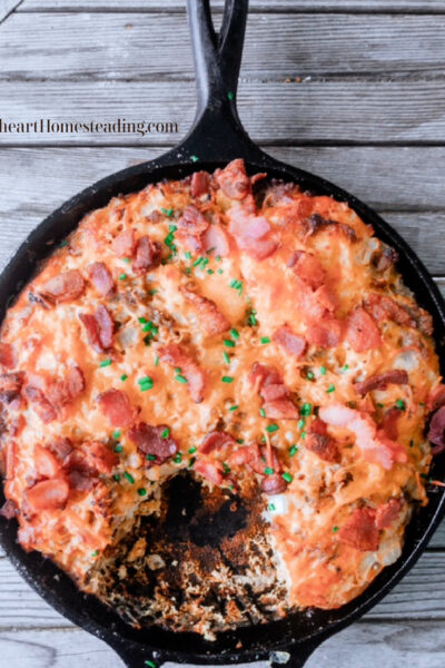 Breakfast Biscuit Casserole is a super easy and delicious recipe that's perfect for Christmas morning, breakfast for dinner, or brunch