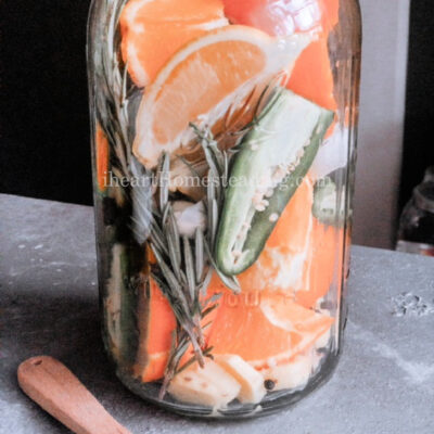 How to Make Immunity Booster Fire Cider Tonic