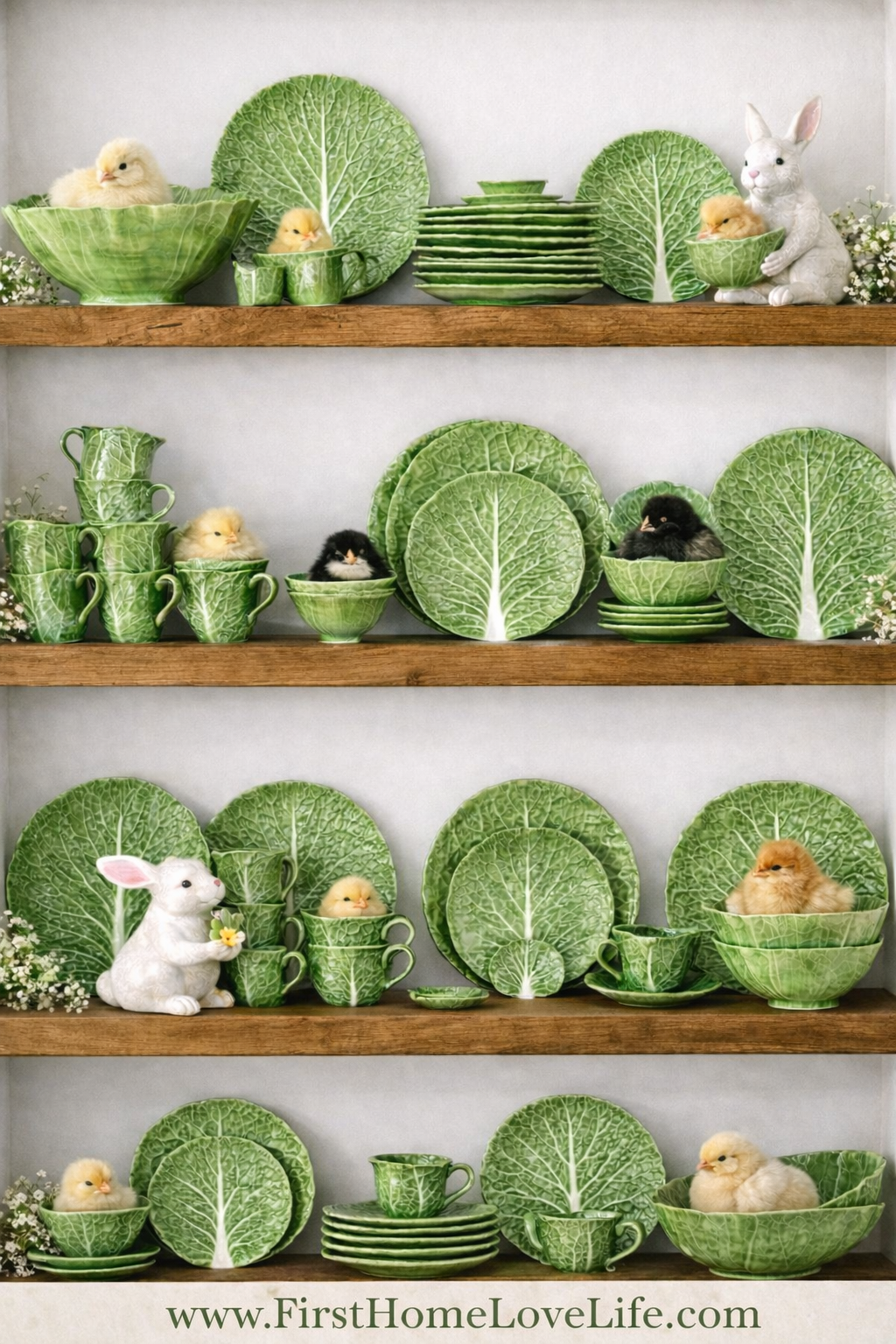 How to Find Cabbageware Pieces for Spring Decor (Vintage & New) | First ...