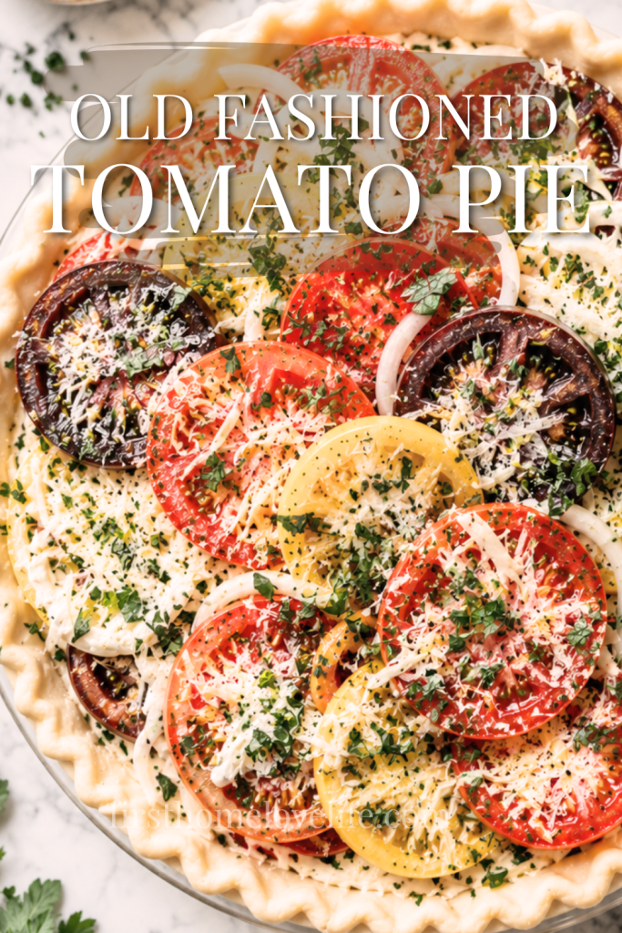 Old-Fashioned Tomato Pie Recipe | Classic Southern Summer Pie