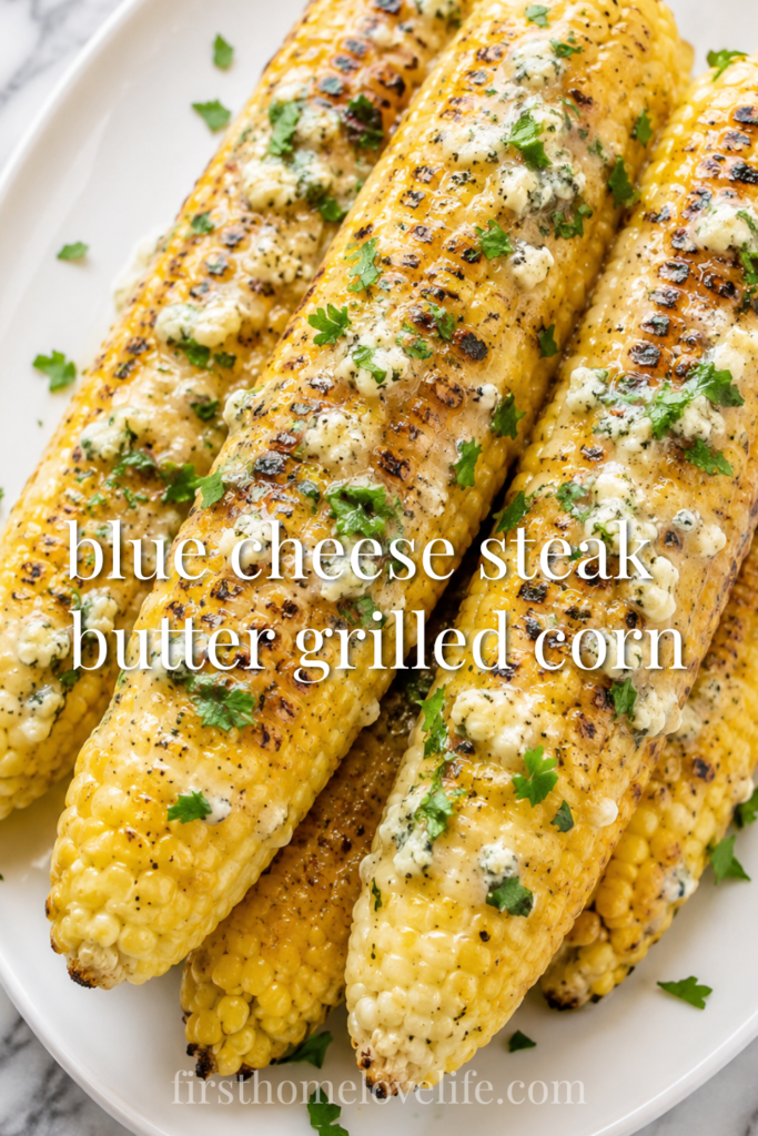 Blue Cheese Steak Butter Grilled Corn